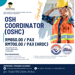 OCCUPATIONAL SAFETY AND HEALTH COORDINATOR (OSHC)