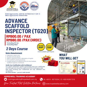 ADVANCE SCAFFOLD INSPECTOR
