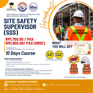 SITE SAFETY SUPERVISOR (FULL TIME)